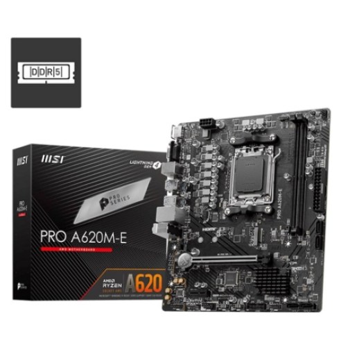 Motherboard Micro-ATX MSI Pro A620M-E Skt AM5